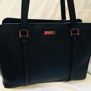 Black Kate Spade Leather Handbag